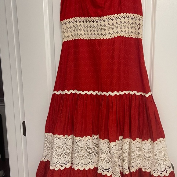 Anthropologie Mynah Design lace details maxi dress - Picture 5 of 6